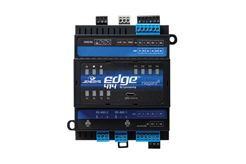 JENEsys Edge® 414 Niagara 4 Programmable Logic Controller - Lynxspring