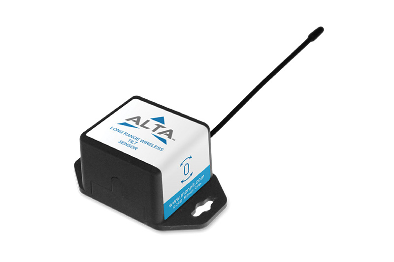 Monnit sensors tilt accelerometer commercial coin cell wireless